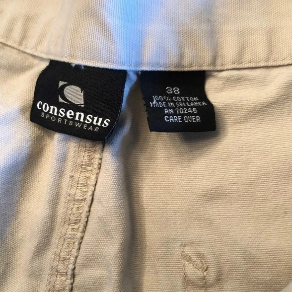 Consensus Sportswear Men’s Shorts 38 - Picture 2 of 3